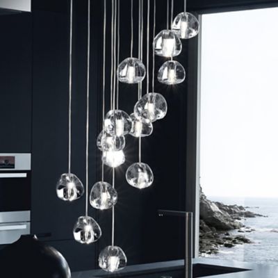 Mizu 15 Light Pendant by Terzani - Starlight Lighting USA and Canada